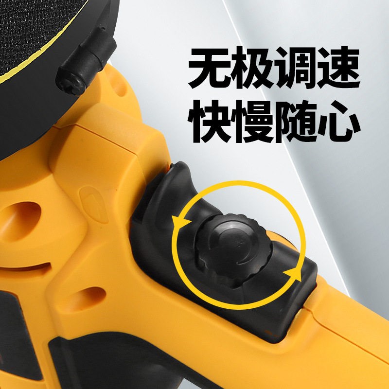 5寸汽车抛光机 可调速车用美容打蜡机抛光瓷砖手持电动打磨机
