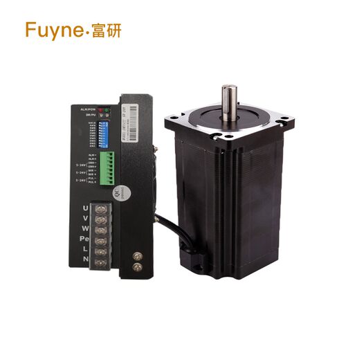 86三相步进马达套装高压220V 86BYG350E 扭矩12N M 驱动器3DM3422