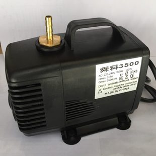 80W雕刻机专用水泵木工广告雕刻机主轴电机冷却循环潜水泵 舜科45