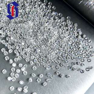 莫桑裸石D色小圆形八心八箭 2.9mm厘石碎石多规格现货 0.8mm