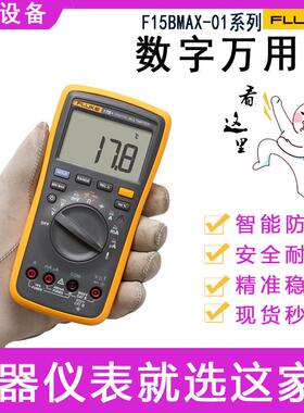 福禄克数字万用表F18B高精度电工维修数显多功能万用表F15BMAX-01