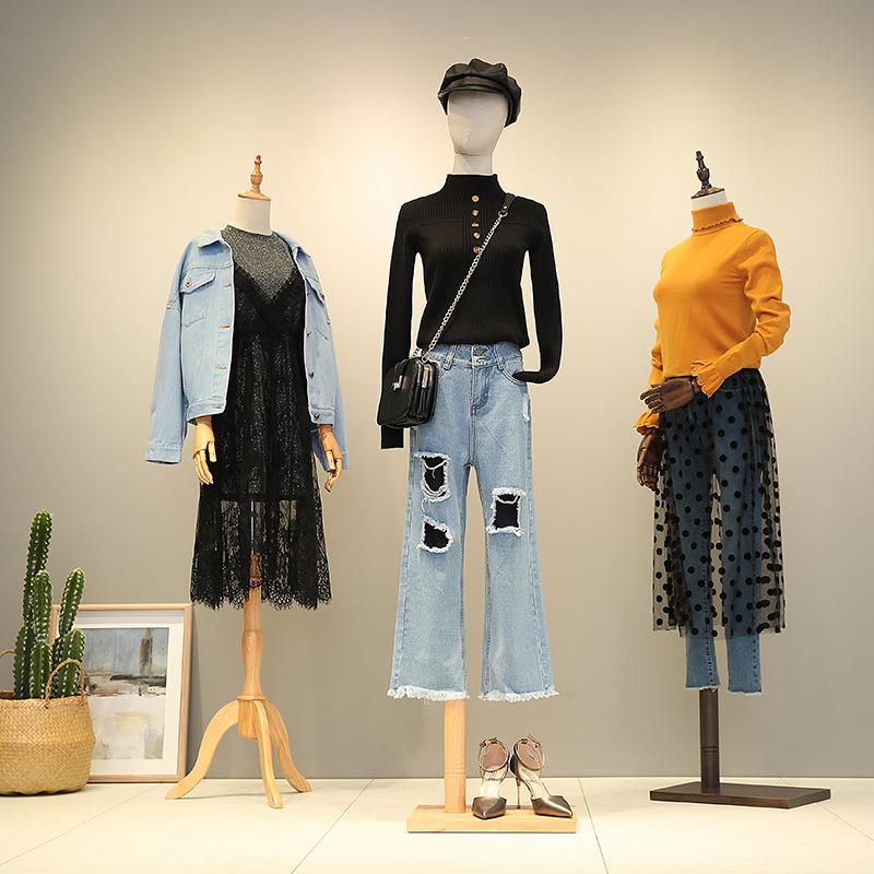 服装店模特道具女全身人台女装韩版婚纱橱窗展示架半身人体模特架