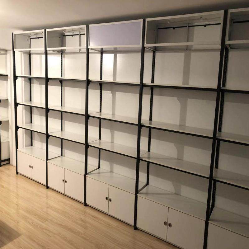 便利店超市钢木货架置物架零食休闲食品商店展示架展柜陈列柜,商业/办公家具,超市货架,淘宝优惠券,粉丝福利购,淘宝优惠卷