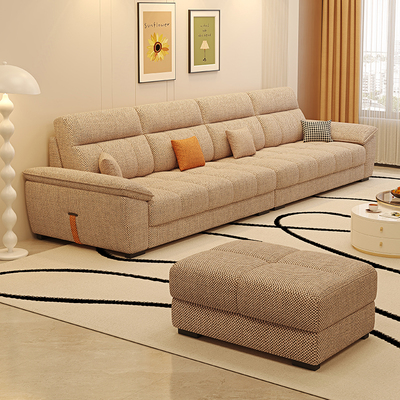 吉斯家具新意式奶油风棉