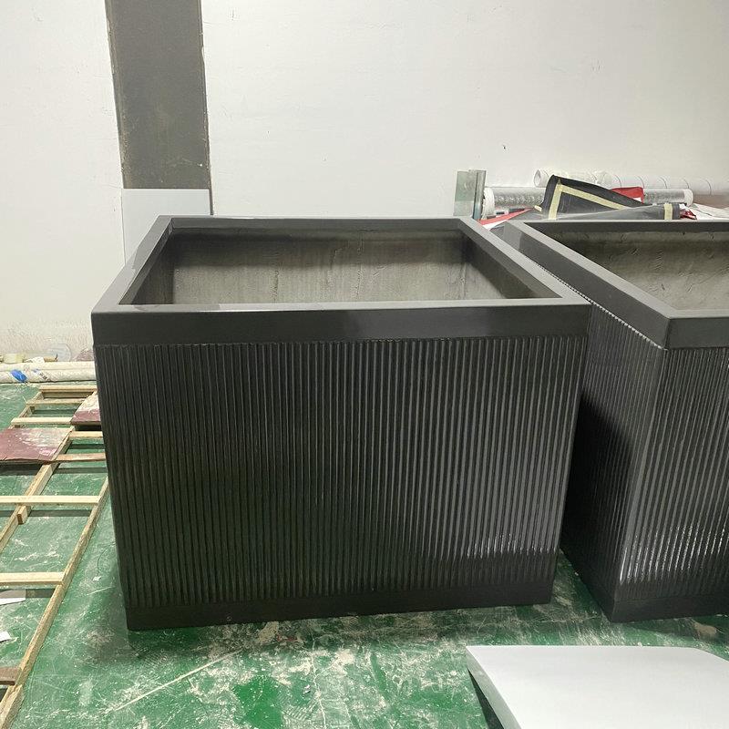 大户外商花业街组器玻璃钢厂家花盆合售楼部开业现代组合花CH-A58