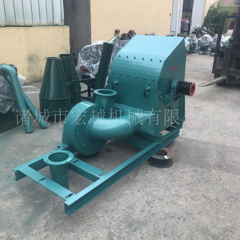风机后置皂角粉碎机设备树叶树枝破碎机厂家现货杂草粉碎机