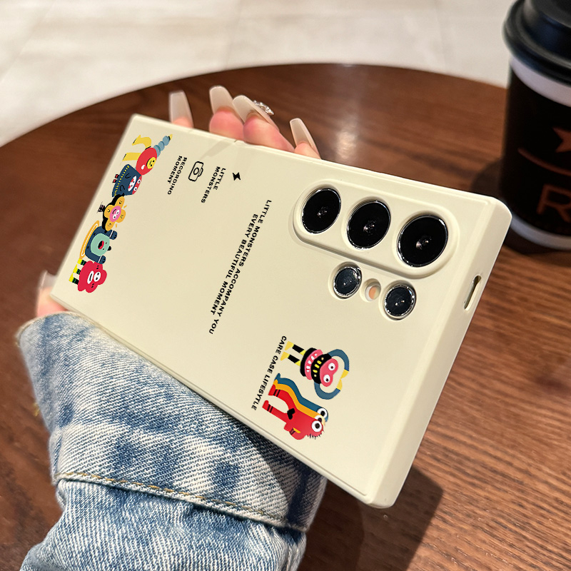 三星S25+适用s24ultra手机壳新款GalaxyS23+三星s24u专用壳卡通彩色S22液态硅胶24创意小众防摔女款24+保护套