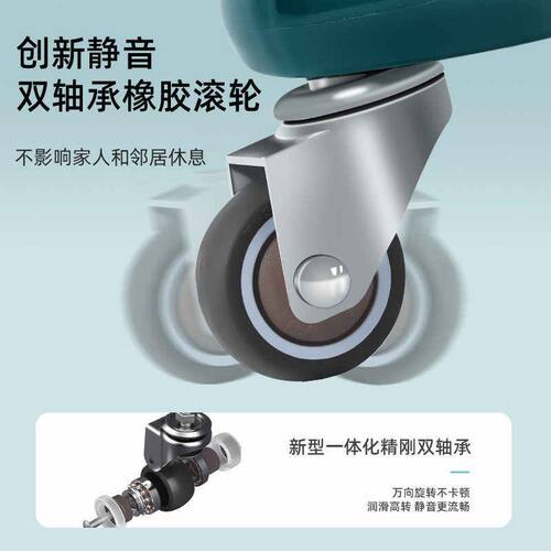 健身滑盘静音六轮女士腹肌滑轮家用男万向健腹轮卷腹器材室内神器