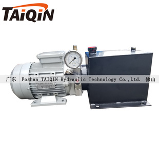液压动力单元 电磁阀泄压崴盛 总成1.5KW380V电机高压齿轮泵插装 式