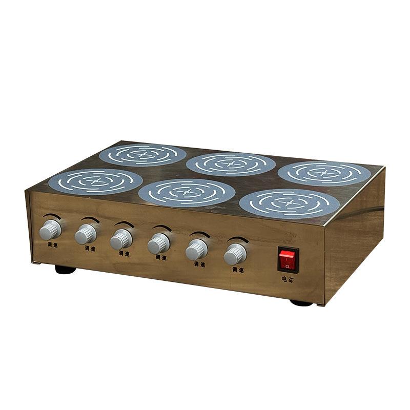 多联异步磁力搅拌机六联磁力搅拌器84-1A-6六联磁力搅拌器