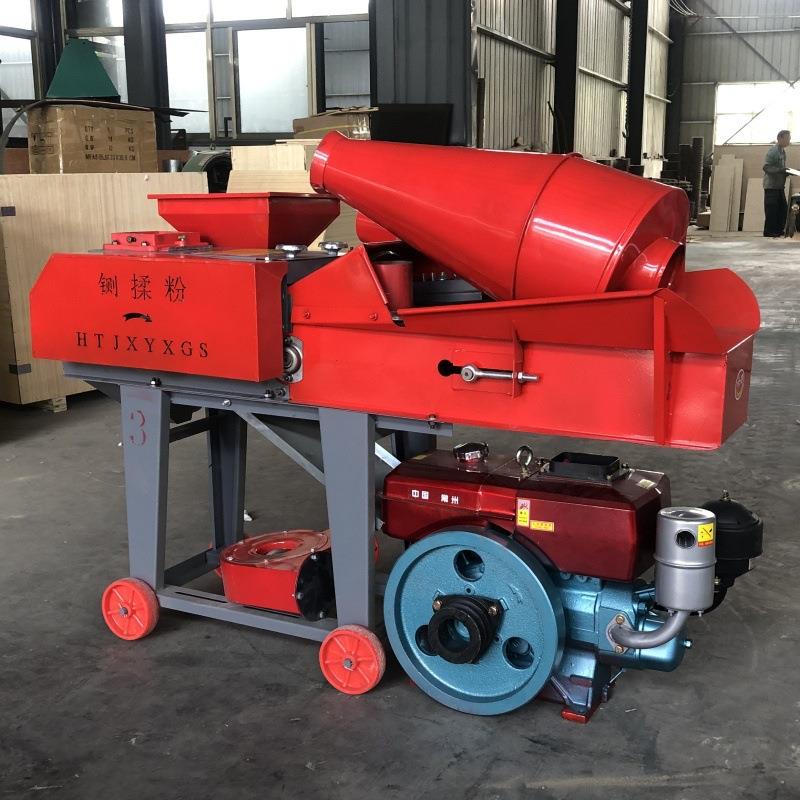 农作物玉米秸秆铡草机牛羊饲料碎草揉丝一体机家庭养殖铡草机