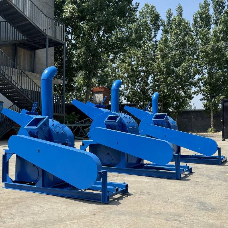 大中小型木头粉碎机木块树枝杂木粉碎机双口420型木块粉碎机