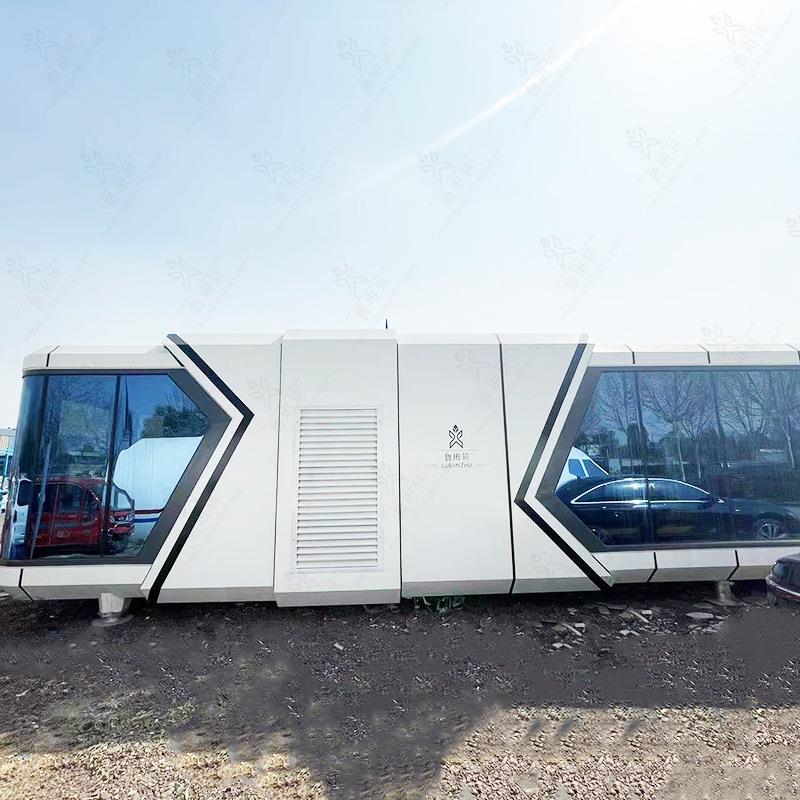 新型铝合金客房住宿太空舱观光农业集装箱民宿房屋移动办公小屋