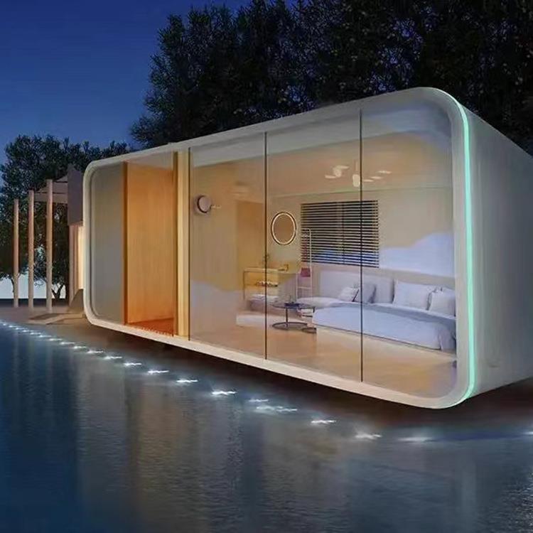 豪华智能房屋酒店客房整体模块化建筑厂家直销太空舱民宿