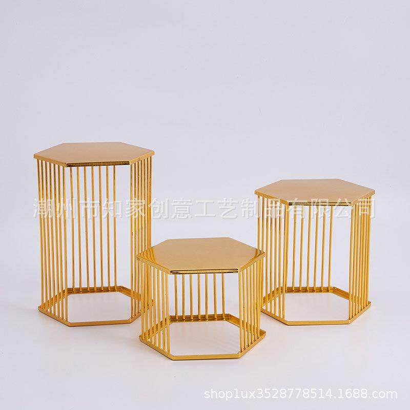 厂家直销创意特色金属陶瓷展厅展示架现代简约铁艺家居装饰工艺品