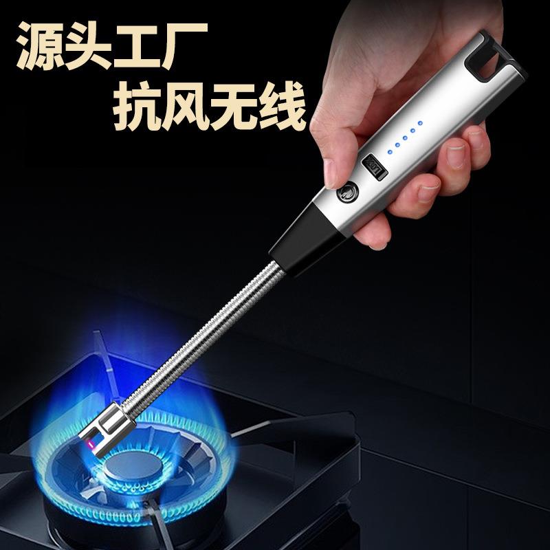 跨境户外便携点火器充电烧烤野营电动点火枪香薰煤气炉脉冲打火器