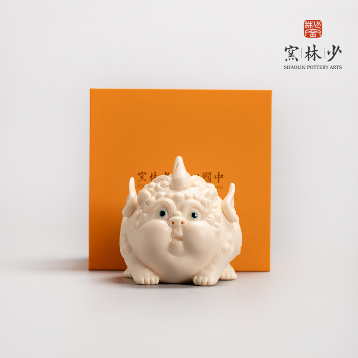 少林窑陶瓷貔貅中式客厅玄关