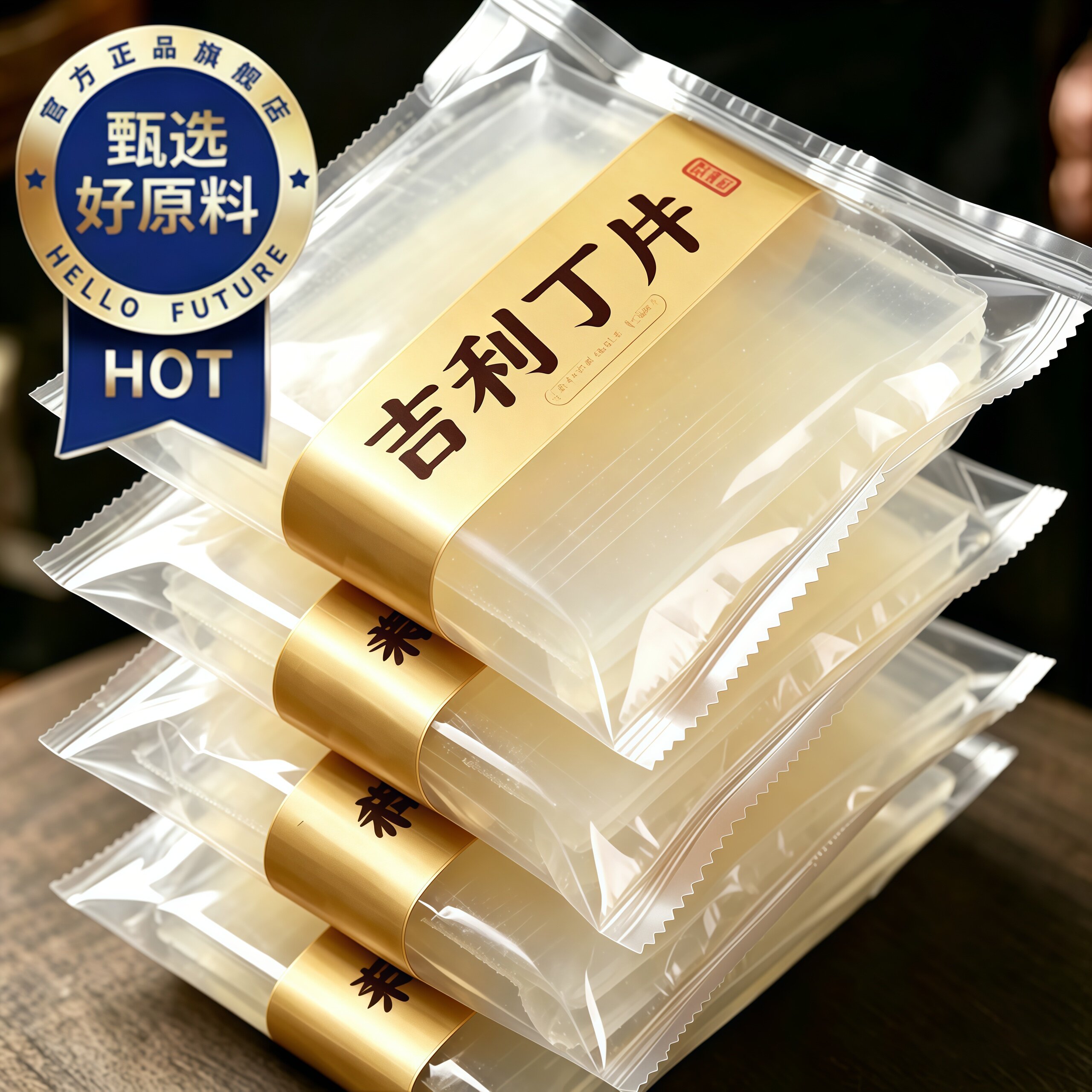 【操作简单】吉利丁片儿童可食用图片