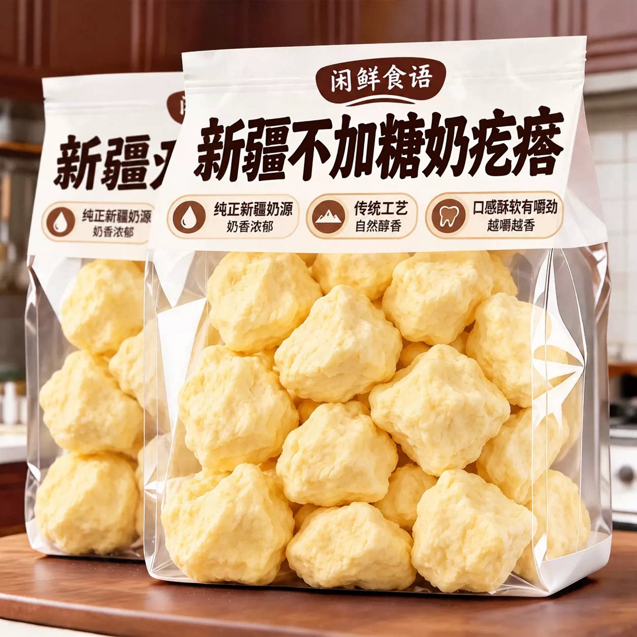 奶疙瘩内蒙古特产爆浆奶疙瘩新疆天然奶酪正品独立包装官方旗舰店