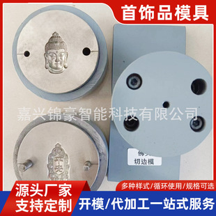 厂家定制黄金首饰切口冲孔压型模具适用于首饰压型切边组合钢模具