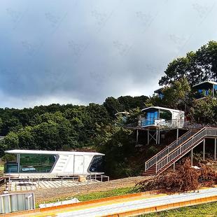 农文旅景区民宿乡村规划商用露营太空舱酒店移动不打地基隔音舱