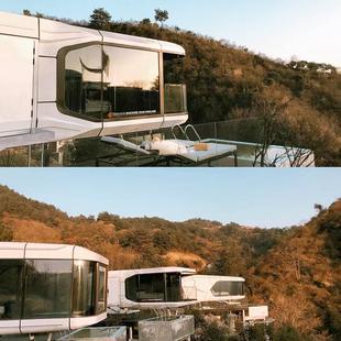 移动景观民宿户外景区山庄农庄特殊公寓酒店网红打卡民宿景观