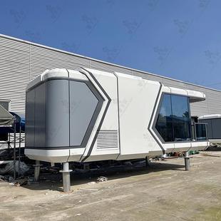 新品 酒店内部智能家居系统卫浴太空舱民宿 网红打卡拍照景观设计款