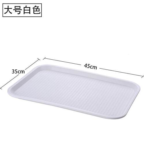 餐厅专用长方形塑料托盘