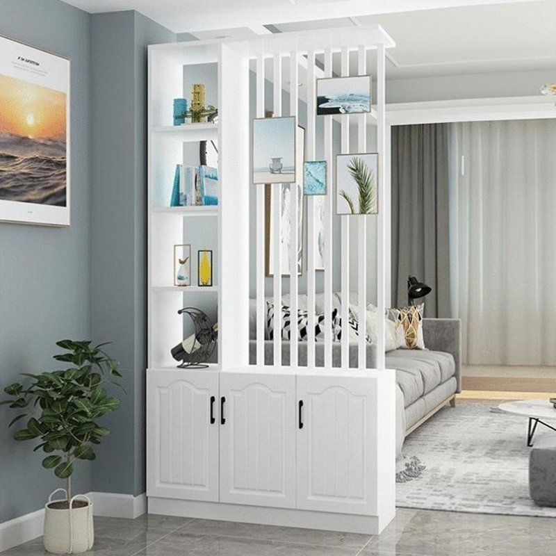 玄关柜鞋柜一体进门家用现代高级客厅玄关柜隔断柜屏风酒柜储物柜