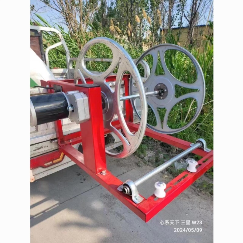 电动三轮车车载电动卷管器毛管水龙管主管道滴管带消防带收放管