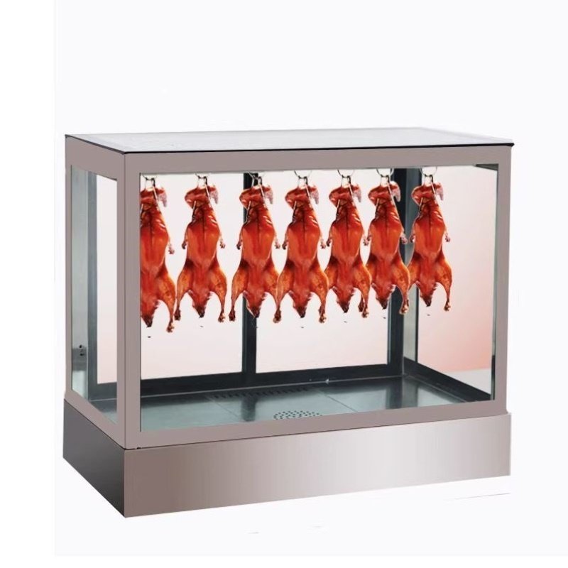 烤鸭保温恒温展示柜烧腊台式保温箱脆皮五花肉烧鸡烤肉烧鸭加热柜