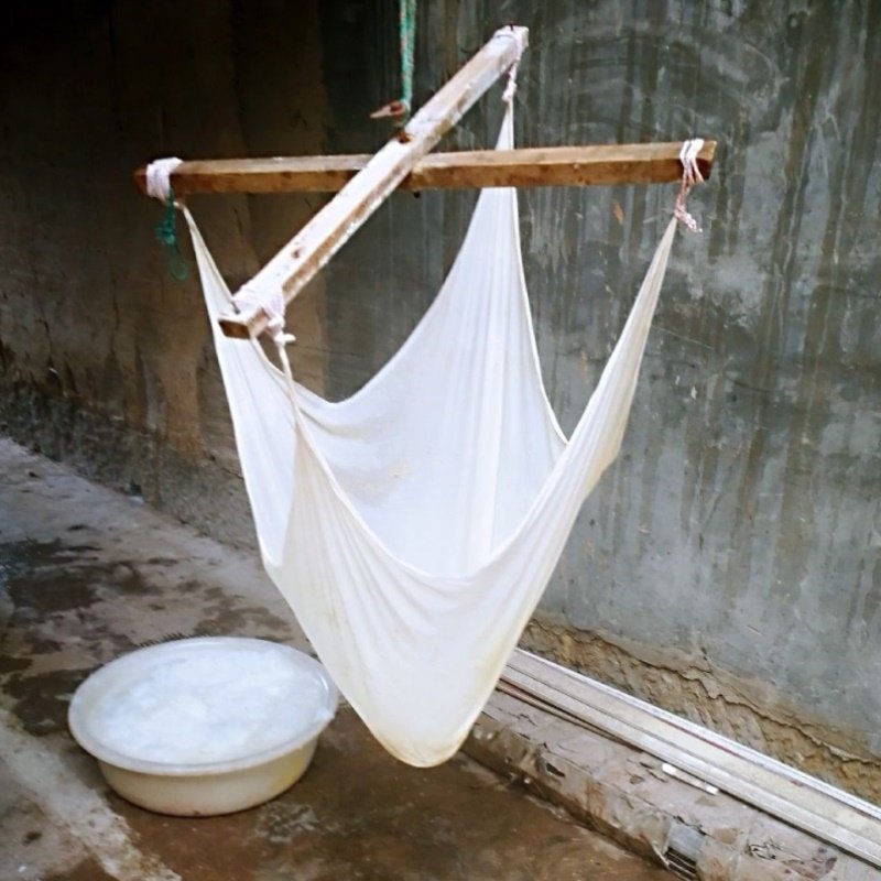 云南昭通凉粉豆腐豆花过滤摇架65cm送1米大滤帕 手工制作包邮促销