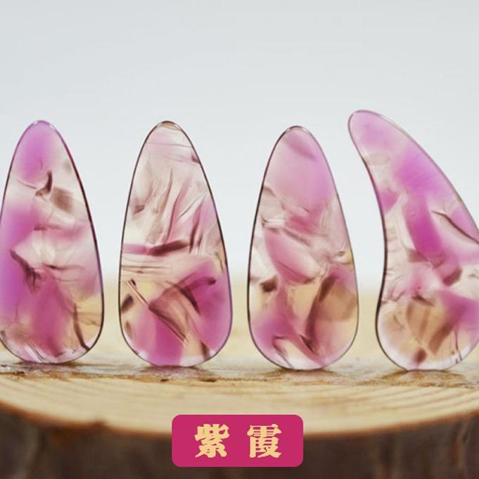 高分子彩贝古筝指甲 专业演奏型摇指神器成人儿童古筝指甲