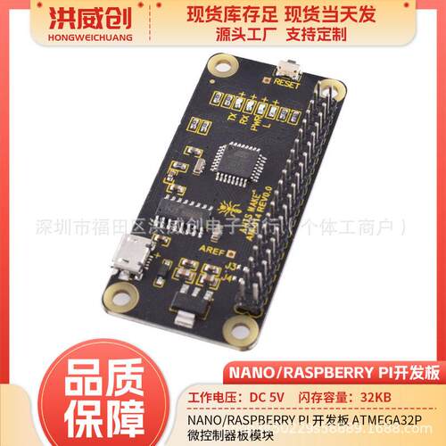 Nano/Raspberry Pi 开发板 ATmega32P 微控制器板模块