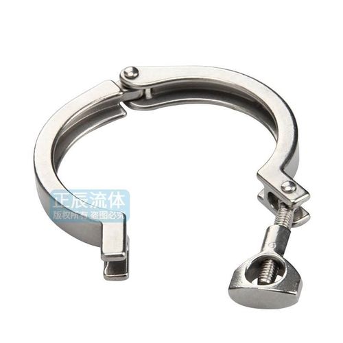 304不锈钢快装卡箍固定夹卡扣式管箍卫生级法兰卡盘接头紧固卡子*