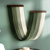 现代轻奢艺术壁挂件手工挂毯客厅沙发卧室民宿酒店墙面背景装 置画