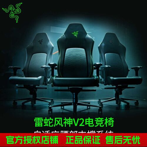 Razer雷蛇风神V2电竞椅人体工程办公电脑游戏座椅子