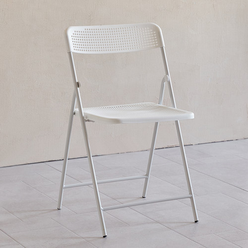 托帕瑞椅子室内户外可折叠收纳椅小户型简约餐桌椅洞洞椅休闲餐椅