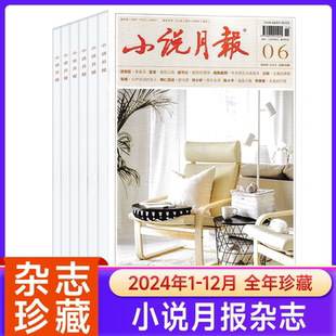小说月报原创版杂志2024年1-12月全年珍藏青春文学文摘散文诗歌中篇长篇小说爱好者人物传记长篇散文原创版百花文艺出版社精选过刊