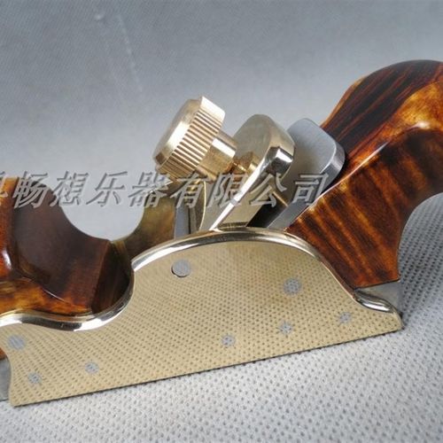 木工活制造工具,1个豪华不可思议黄铜平底刨 4(102mm )