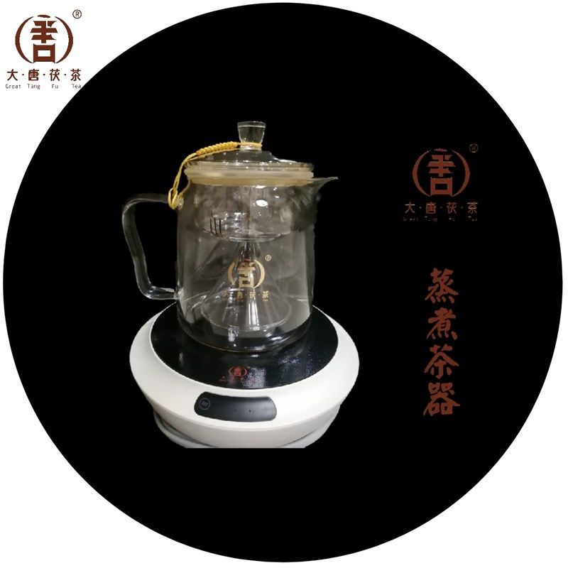 大唐茯茶自主研发设计煮茶器高硼硅玻璃煮茶壶电陶炉