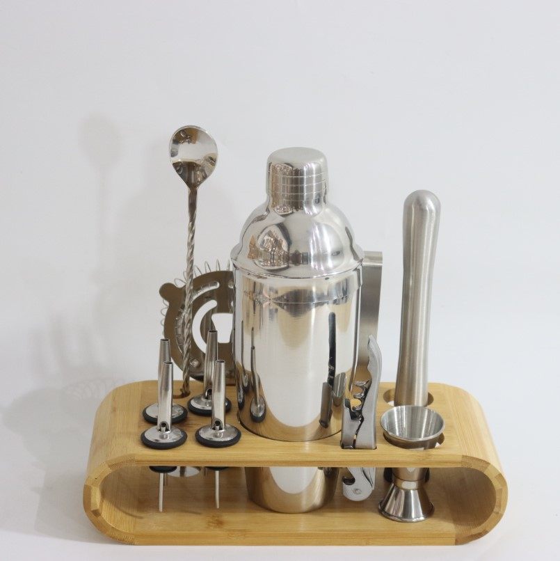 竹架底座不锈钢调酒器12件套酒吧调酒器套装鸡尾酒醒酒摇酒器工具,鲜花速递/花卉仿真/绿植园艺,其它园艺用品,淘宝优惠券,粉丝福利购,淘宝优惠卷