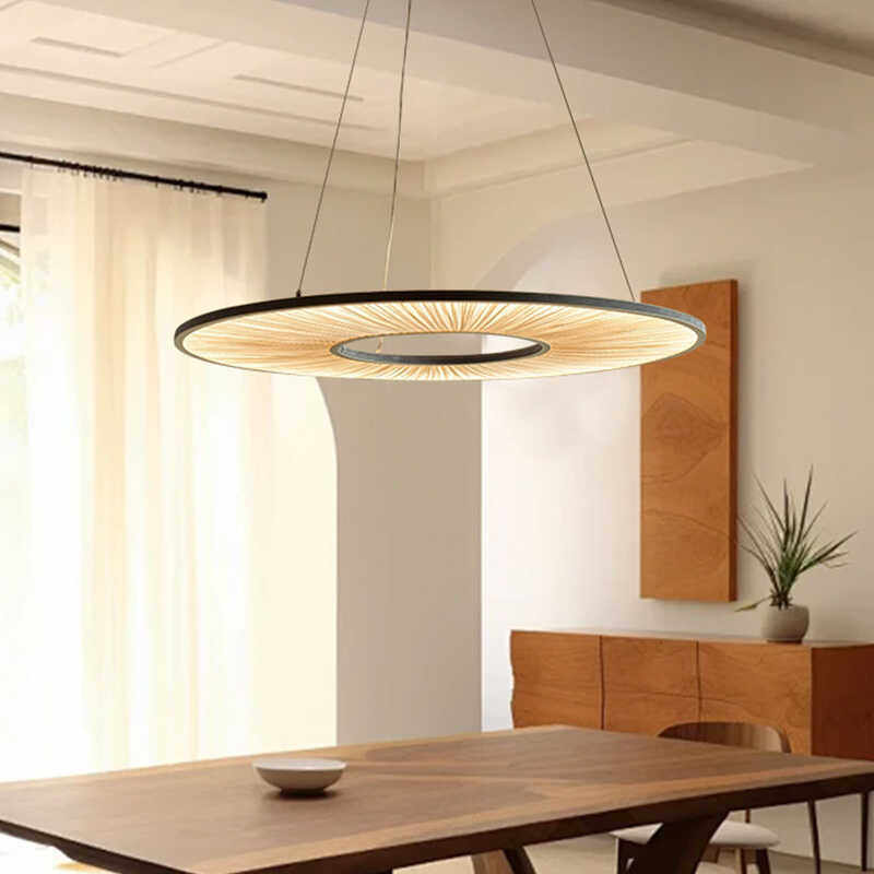 日式餐饮餐桌餐厅简约大气创意个性圆形布艺灯具饭店酒店工程吊灯,橡塑材料及制品,其他塑料制品,淘宝优惠券,粉丝福利购,淘宝优惠卷