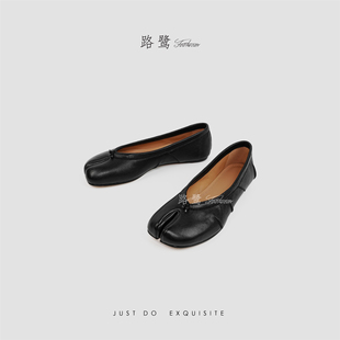 Lulu Footwear|二代tabi焕新V口分趾鞋~意大利真皮大底