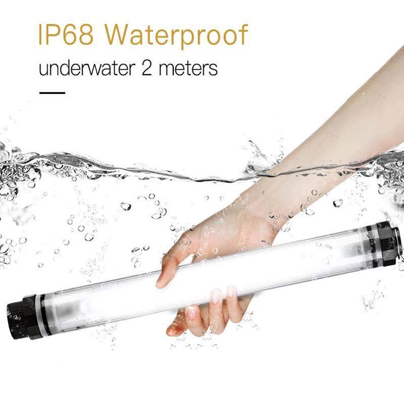 RB外拍防水手G持LED补高光棒1000LUX亮三脚架相P7RGB机摄 影补光