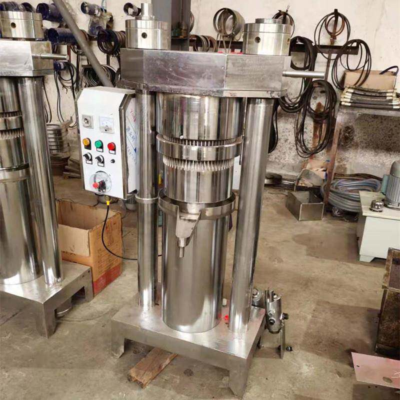 油橄机用新型椰蓉核桃芝麻榄榨油设液备全自商ZDU动压芝麻榨油机