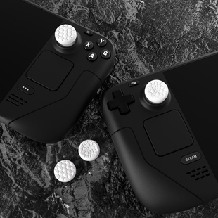 PlayVital派唯酱适用于Steam Deck摇杆帽硬核款硅胶防滑掌机装饰