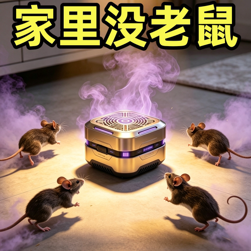 强效驱鼠神器家用无毒
