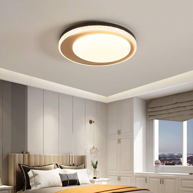 2025年新款led吸顶灯简约现代主卧灯轻奢极简风卧室灯房间灯具