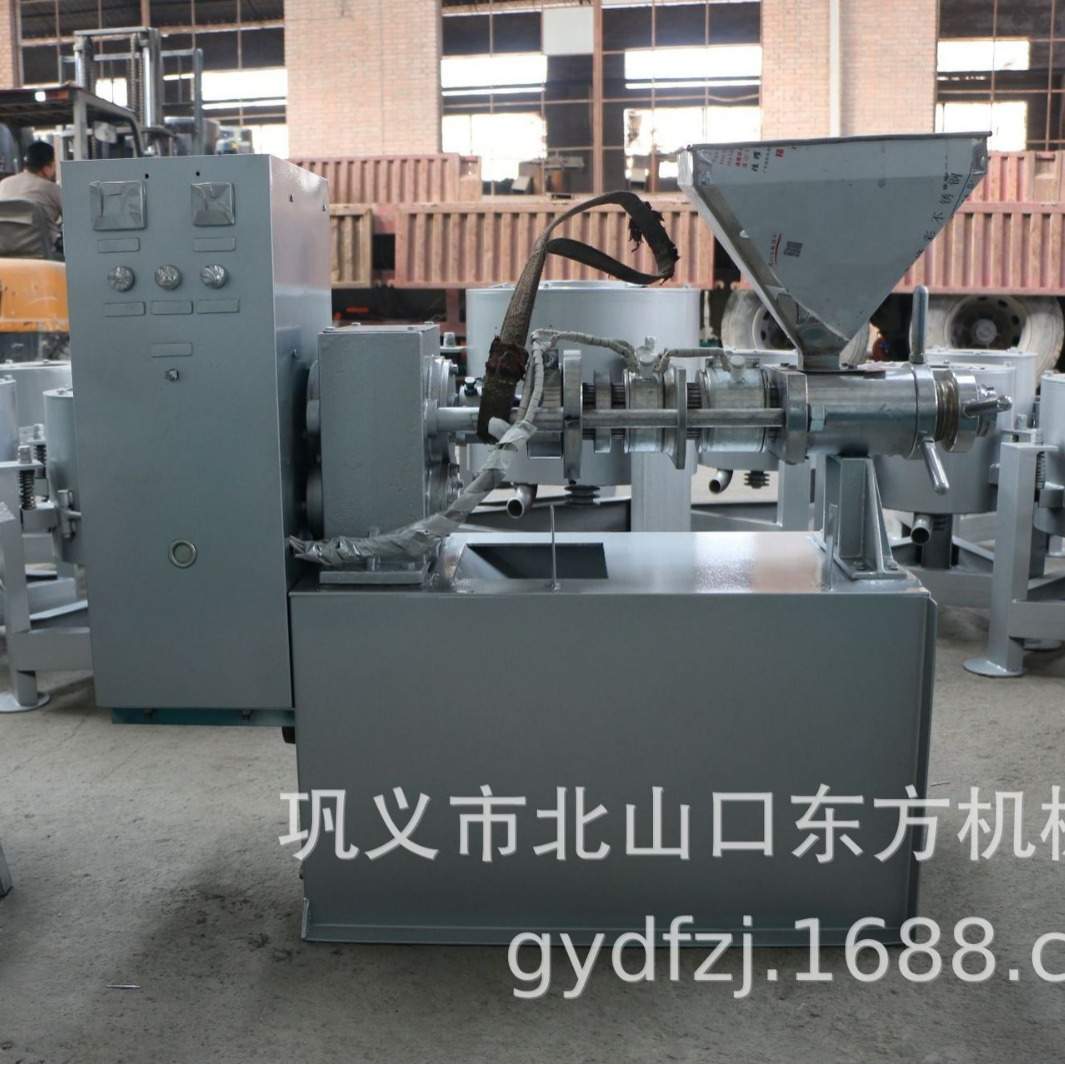 商用全自动挤油机小型花生芝麻大豆核桃仁液压榨油机生产厂家